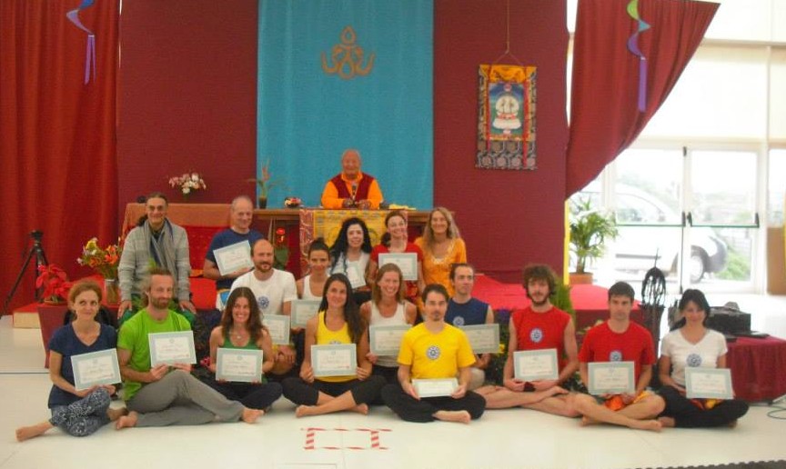Yantra Yoga at Dzamling Gar