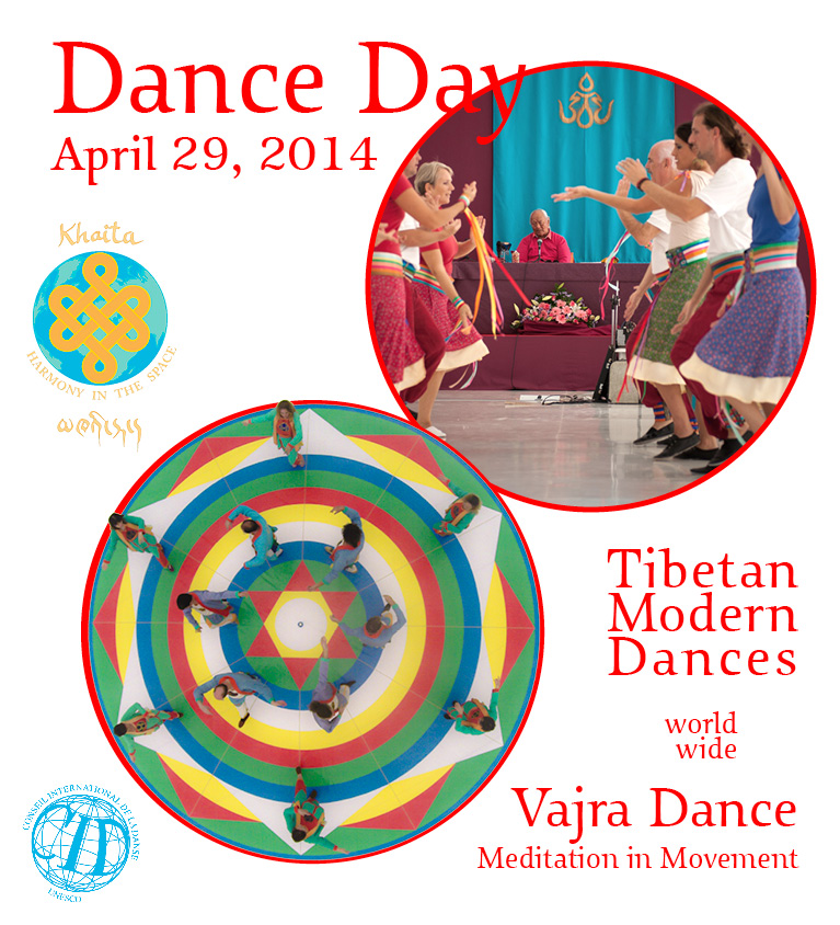 Worldwide Dance Day with Vajra Dance and Tibetan Modern Dances