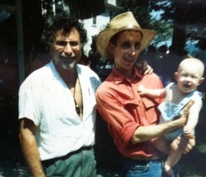 Roger Levin (on left) with good friend Tom Garnett