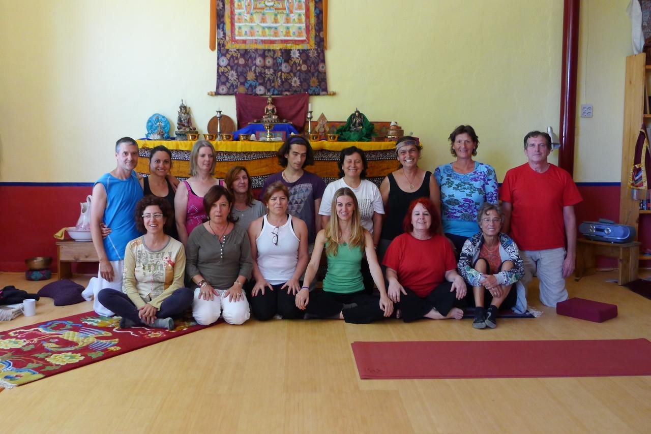 Introduction to Yantra Yoga is Spain