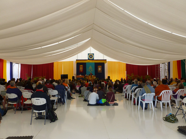 Under the Big White Tent