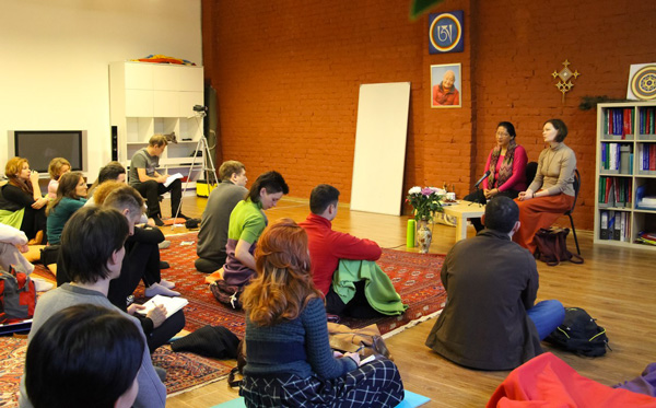 Public talk by Dr. Phuntsog Wangmo in St. Petersburg on 'Why we have illnesses? Tibetan medicine: thousands of years of experience against modern stress'