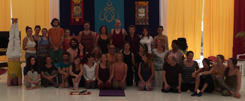 Yantra Yoga Supervision with Laura Evangelisti at Dzamling Gar