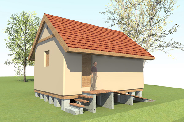 A New Dark Retreat Cabin for Europe