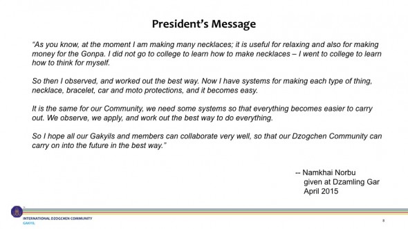 2014 IDC AGM Ppt extracts for Mirror 16.4.2015