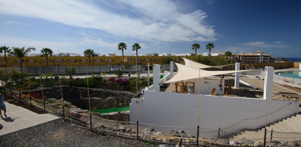 View of the cafe area