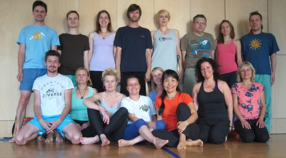 Yantra Yoga in Prague, Czech Republic with Oni McKinstry
