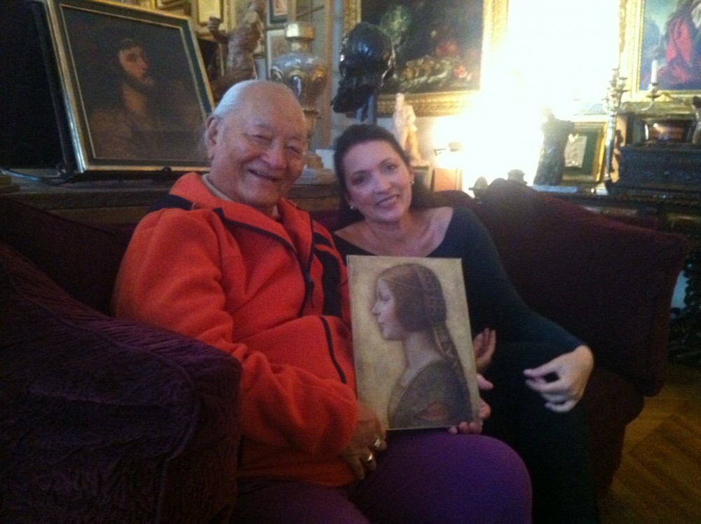 Debut of the La Bella Principessa of Leonardo da Vinci at Villa Real, Monza, Italy
