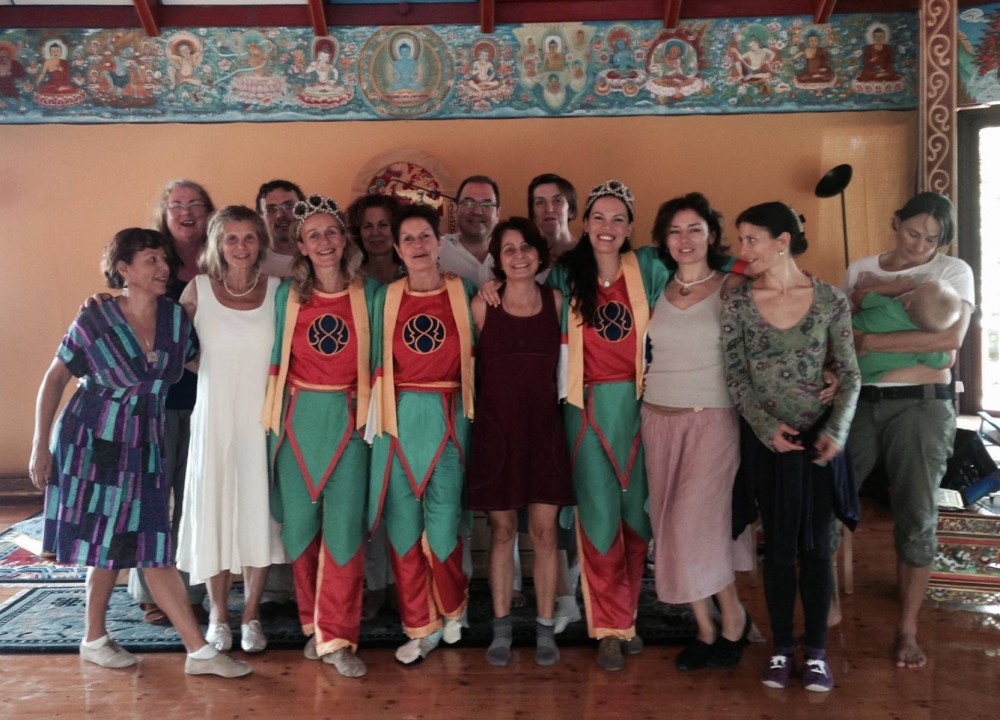 Vajra Dance Second Level at Merigar West