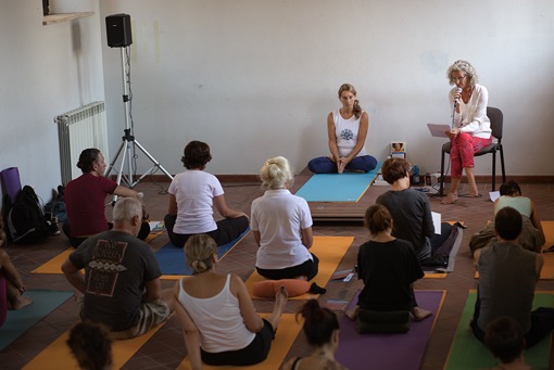 Yantra Yoga at Roma Yoga Festival 2015