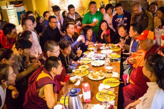 Tibetan lunch at Magyi Ami