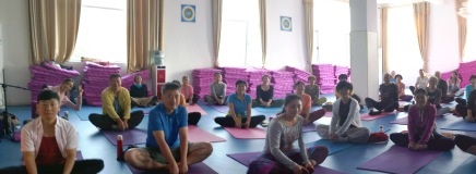 Kumbhaka with Fabio Andrico in Samtengar, China