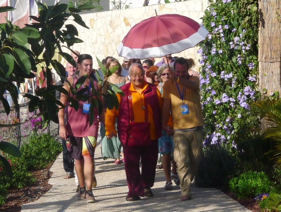 Ödzer Chenma Retreat Over New Year’s At Dzamling Gar with Chögyal Namkhai Norbu
