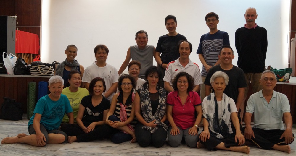 Singapore - Retreat from January 18-20, 2016, Breathing and the Harmony of Breathing in order to introduce soft Kumbhaka and the Pranayama of the Rhythmic Breathing for training Kumbhaka.