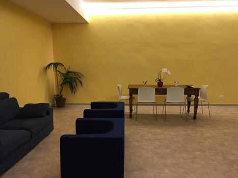 Image of the 'Room of Silence' at the Siena Hospital