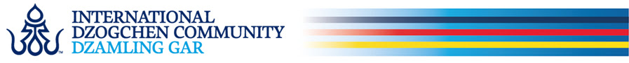 dzamling gar letterhead logo