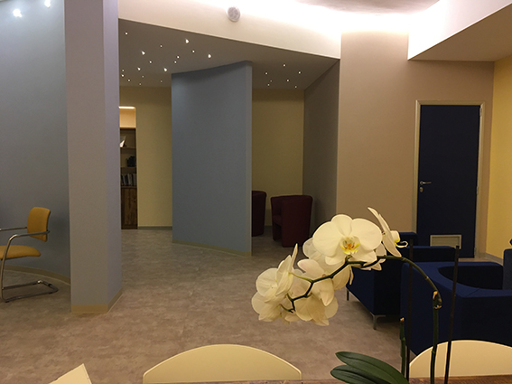 The Room of Silence at the Siena Hospital