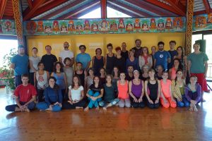 Yantra Yoga teacher training group photo