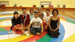 group photo of participants of Vajra Dance Buryatia