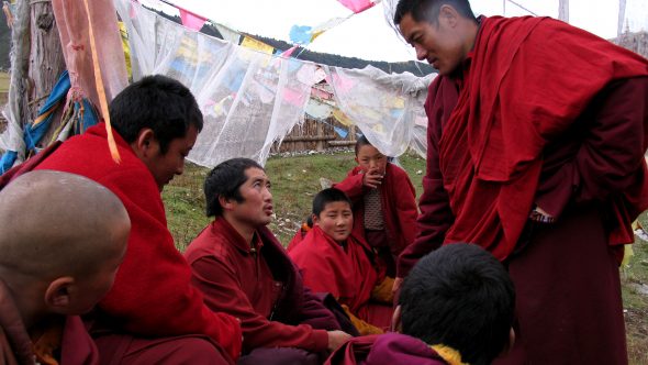 Monks at Galenteng