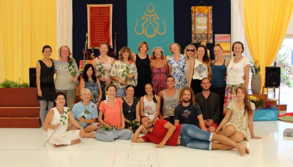 First Khaita instructors training course at Dzamling Gar