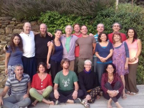group photo of participants of chod dejamling
