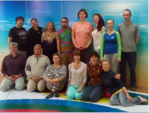 vajra dance course participants