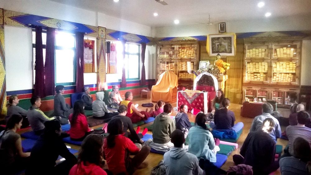Yantra Yoga Open Course at the Library of Tibetan Works and Archives, Dharamsala, India