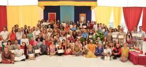 All the candidates at the Teachers Training at Dzamling Gar