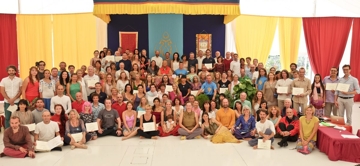 Back from the Teachers Training at Dzamling Gar