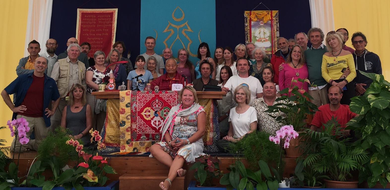 Santi Maha Sangha Fourth Level Training at Dzamling Gar