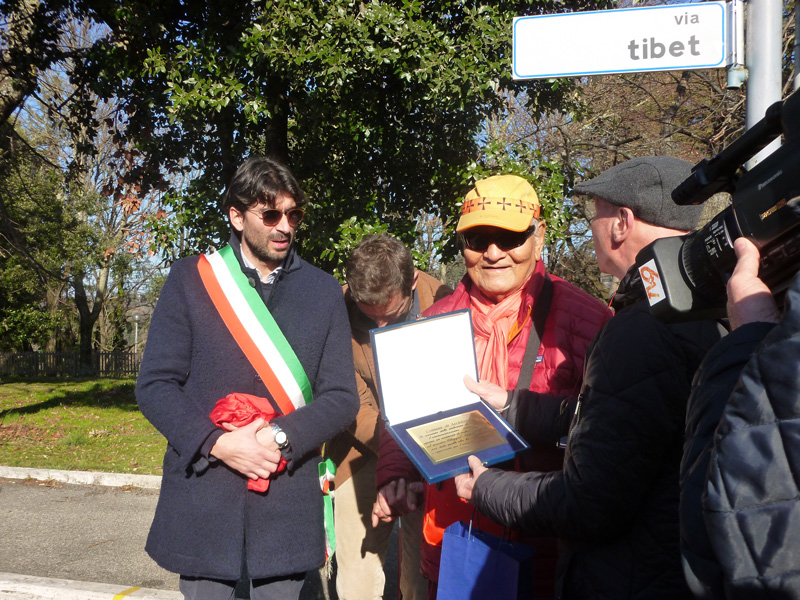 Via Tibet Inaugurated in Arcidosso