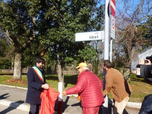 via tibet inaugurated arcidosso
