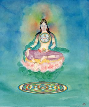 Gomadevi painted in 2011
