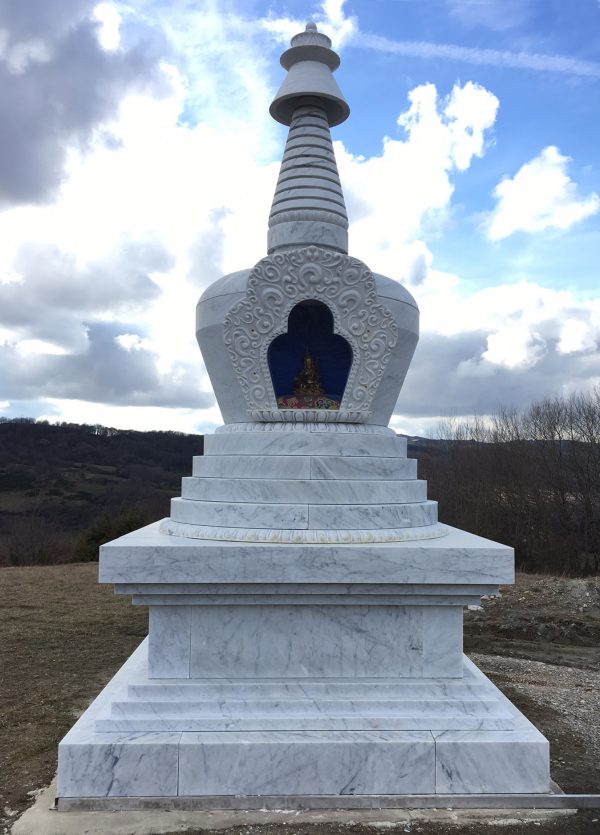 Lha Gyallo!  Three  Stupas at  Merigar West!