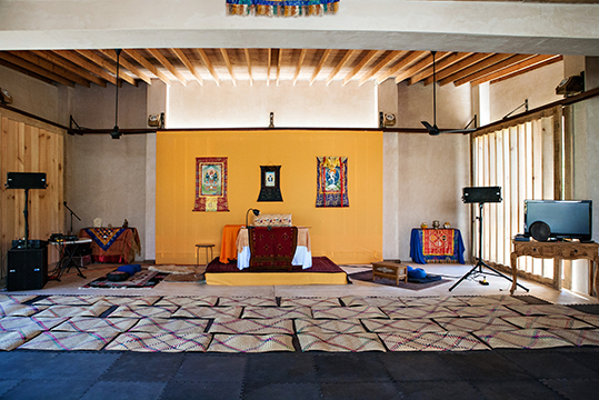 Tsegyalgar West Paint and Decoration of the Gönpa