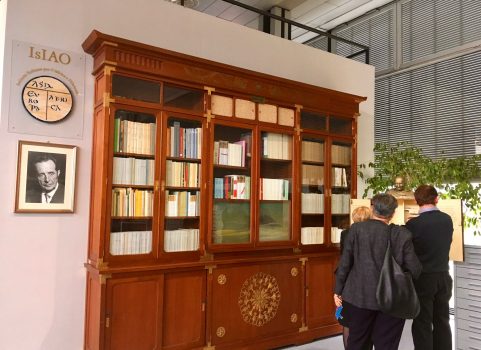 reopening IsIAO library