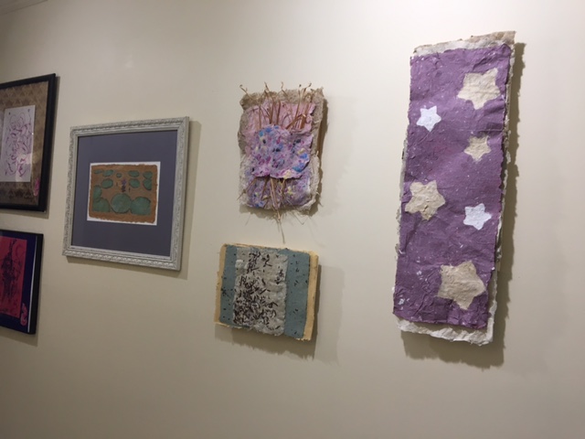 Paper Coop art show at the Schoolhouse