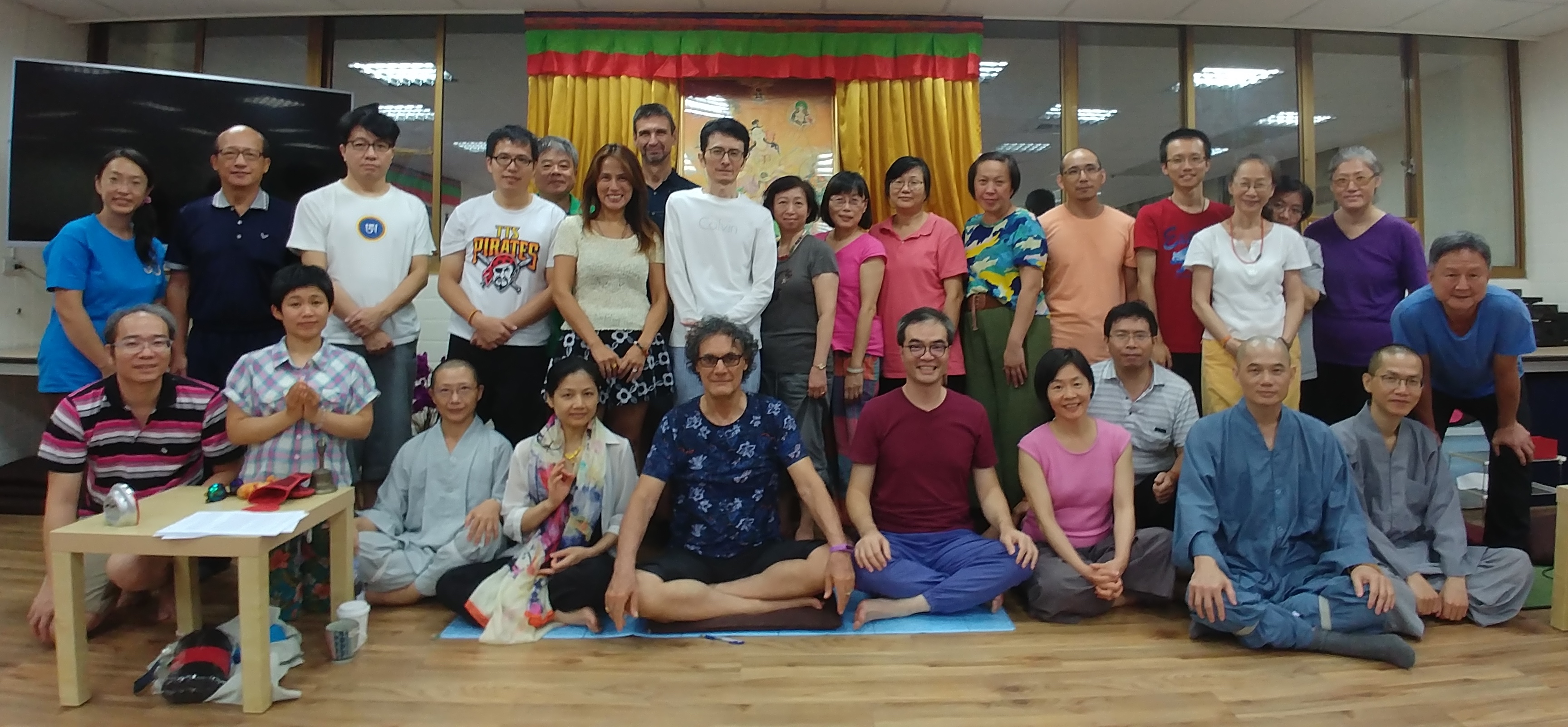 Mandarava Tsalungs Course with Fabio Andrico in Taiwan