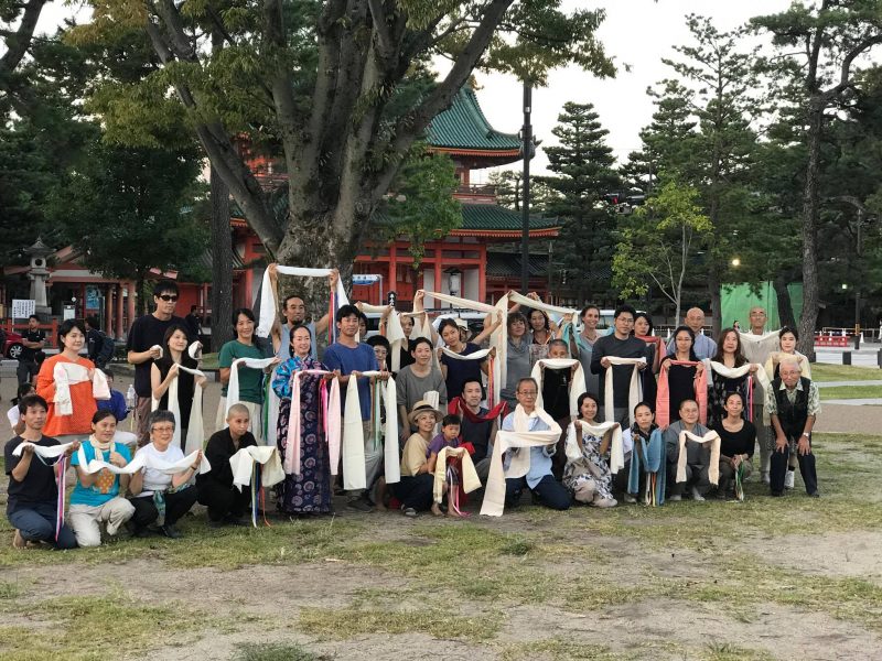 Ritiro del Sangha giapponese a Munselling, Kyoto