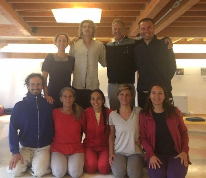 Third Series of Yantra Yoga with Laura Evangelisti for the supervision of Dina Priymak, October 20-22, 2017.