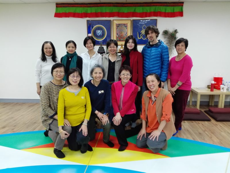 Course of The Vajra Dance That Benefits Beings in Taiwan Gephelling