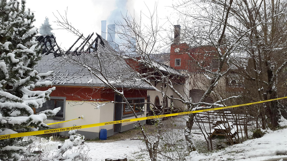 Fire at Shangpa Karma Ling Buddhist Center in Savoie, France