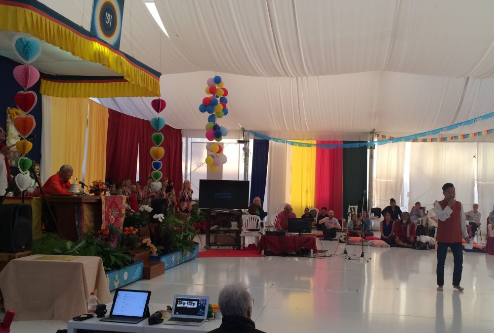 Rinpoche’s Birthday Celebration on December 8, 2017 at Dzamling Gar