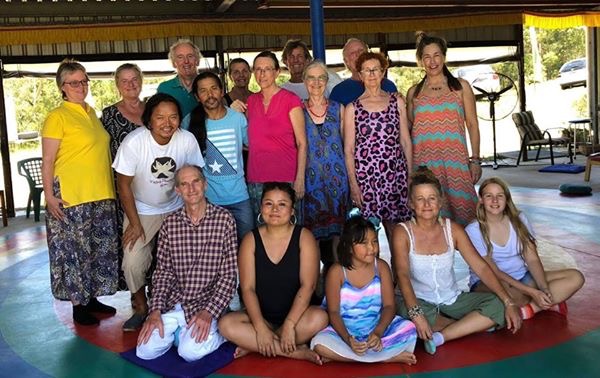 Course of 'The Vajra Dance That Benefits Beings' at Namgyalgar in February, taught by authorized instructor Rosemary Friend.