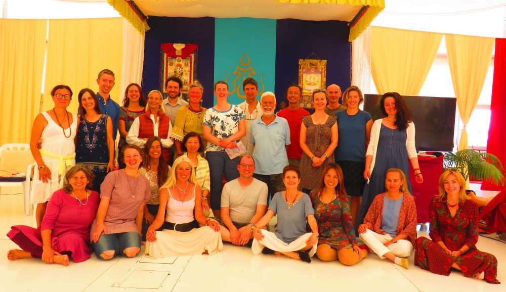 Supervision Course - Vajra Dance That Benefits Beings from May 4 - 6, 2018. Supervised instructor candidates: Tina Lo (Taiwan) and Maarten Shoon (Netherlands) with Adriana Dal Borgo.