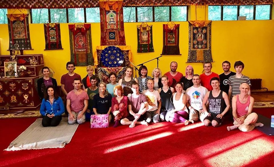 Supervision First Level Yanra Yoga in Kunsangar North 7-11 July 2018