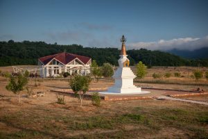 completion stupa kunsangar south