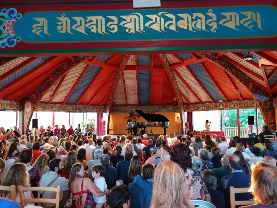 Concert at Merigar West with Roberto Cacciapaglia