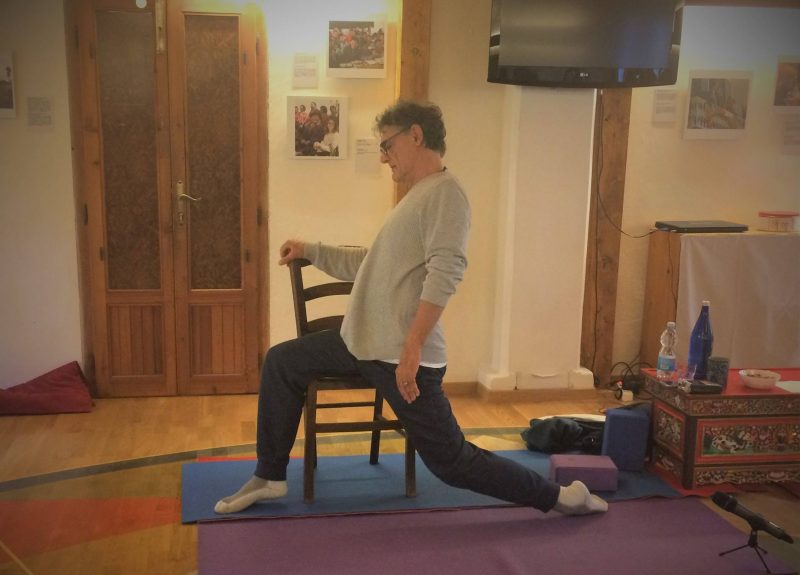 Yantra Yoga on a Chair… and not only